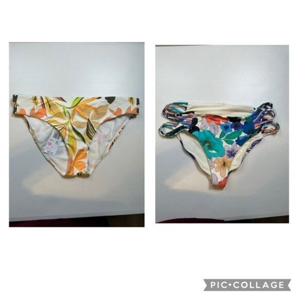 NWT ROXY/O’Neill Women’s Bikini Swimsuit Bottoms - - Size XL - Picture 1 of 10